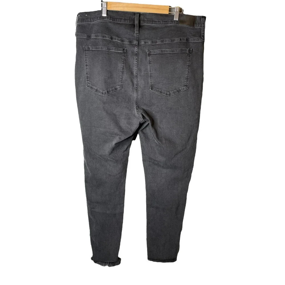 Madewell 10" High Rise Skinny Jeans Berkeley Black - Picture 3 of 7